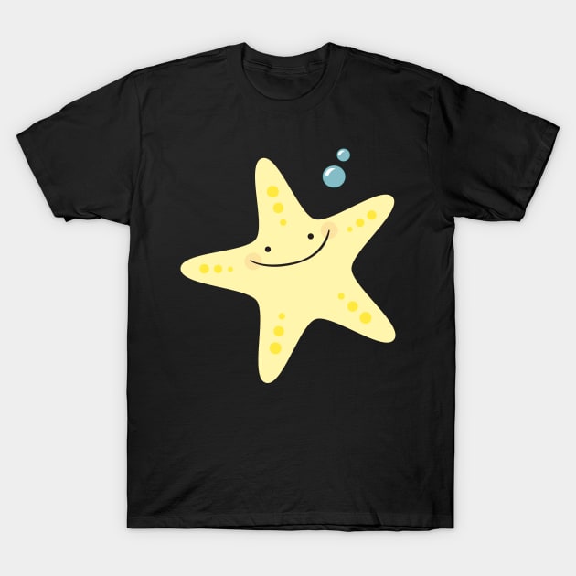 Starfish T-Shirt by ilaamen